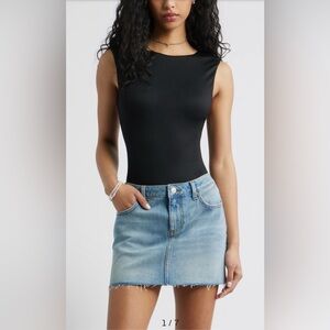 BP Black and White Bodysuit size large NWT